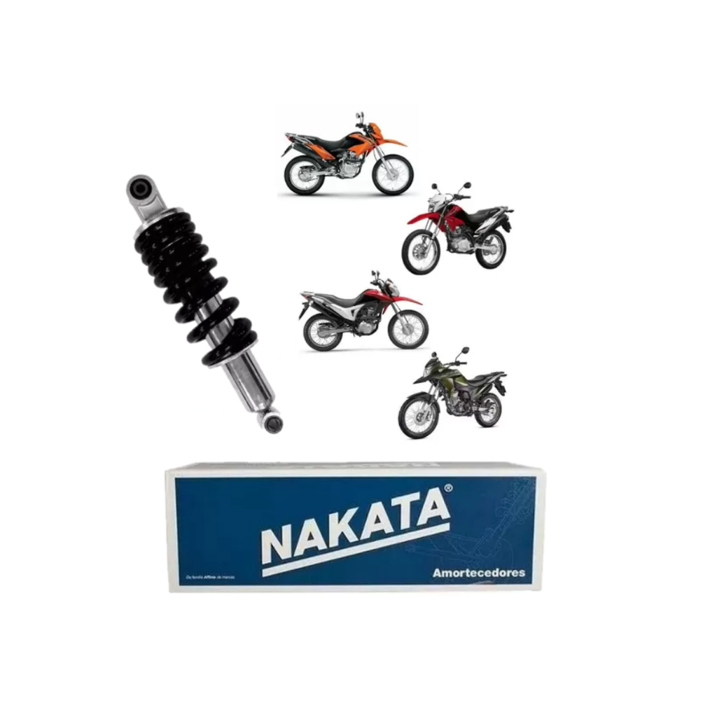 Amortecedor Traseiro Prolink Bros 125 150 160 2003 A 2023 Original NAKATA