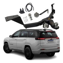 Engate Removível Jeep Commander (Flex, Dissel) 2021 2022 2023 2024 2025 1.000kg