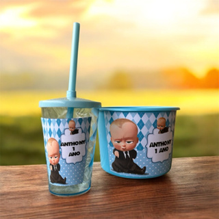 10 Baldes + 10 copos personalizado Poderoso chefinhos em Oferta na Shopee