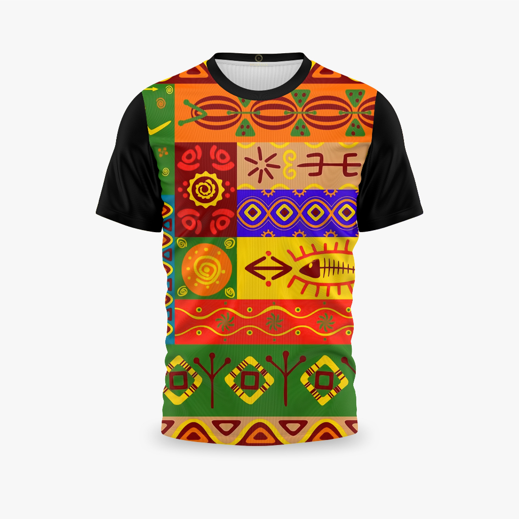 Camisa Camiseta Africa Africana Africano Angola Bahia Tradição Paz União Tribal Dashiki -4