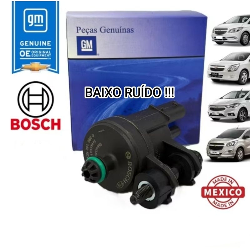 Válvula Solenoide Canister GM Chevrolet Onix Prisma Cobalt Spin 96985666 Bosch 0280142502 Original