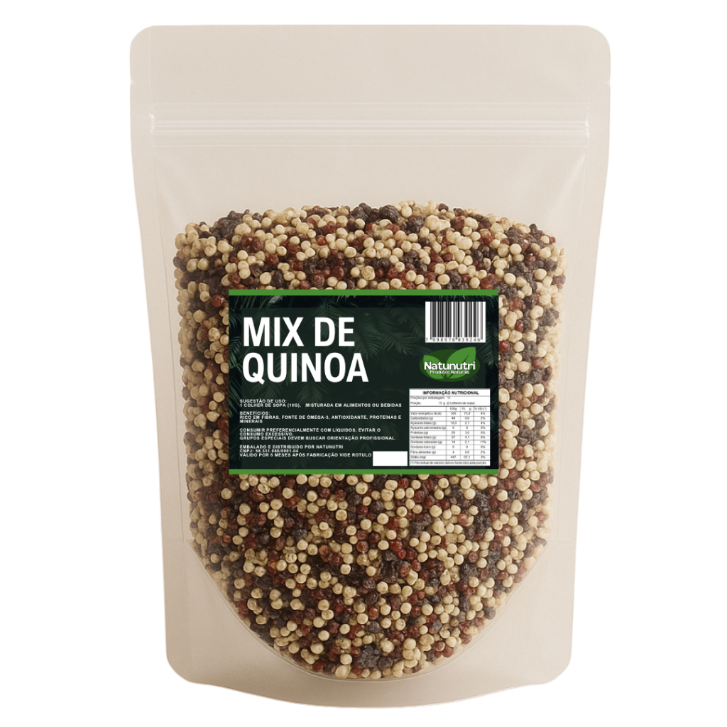 Quinoa Peruana Mix Grãos 1 kg - Natunutri