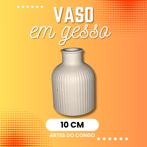 Vasos de gesso cru- 15 peças - festa -batizado- centro de mesa - decoração - casamento
