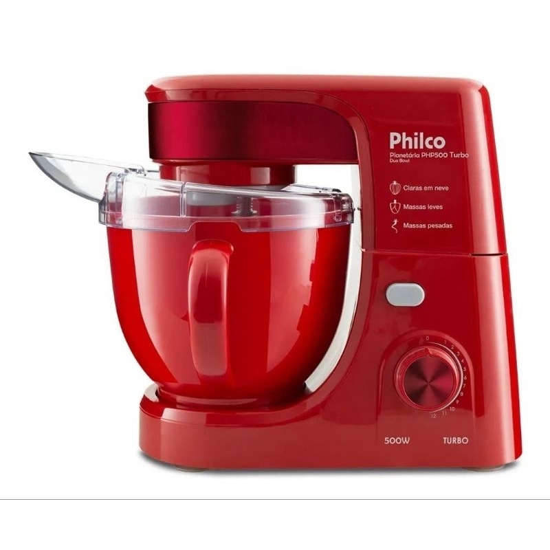 Batedeira Vermelha PHP500 Turbo 127v