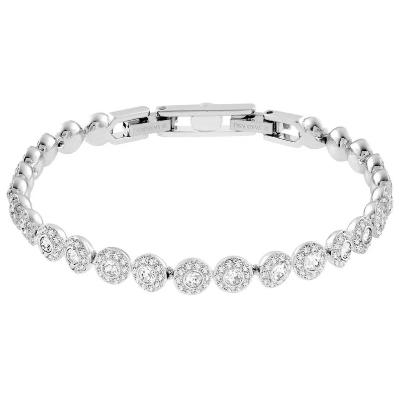 Pulseira Luxo Angelic Inspiração Swa Prata925 + Ródio