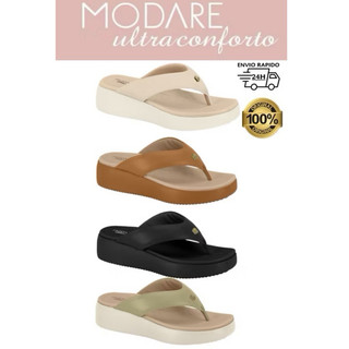 Tamanco Chinelo Modare ORIGINAL Feminino Ortopédico Flatform Ultra conforto Esporão Fascite Plantar