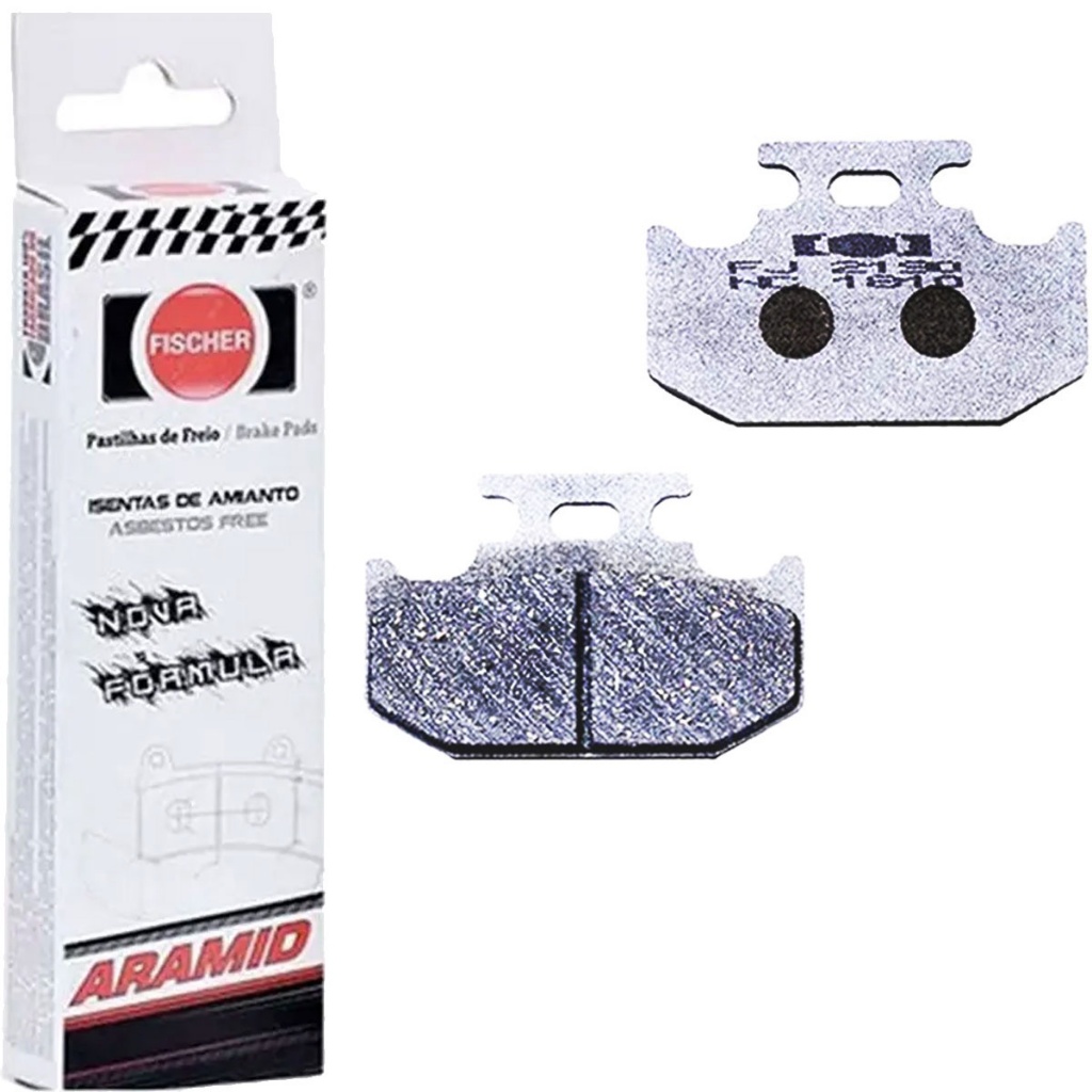pastilha traseira fz25 lander 250 fazer 250 tenere 250 fz15 crosser 150 fischer