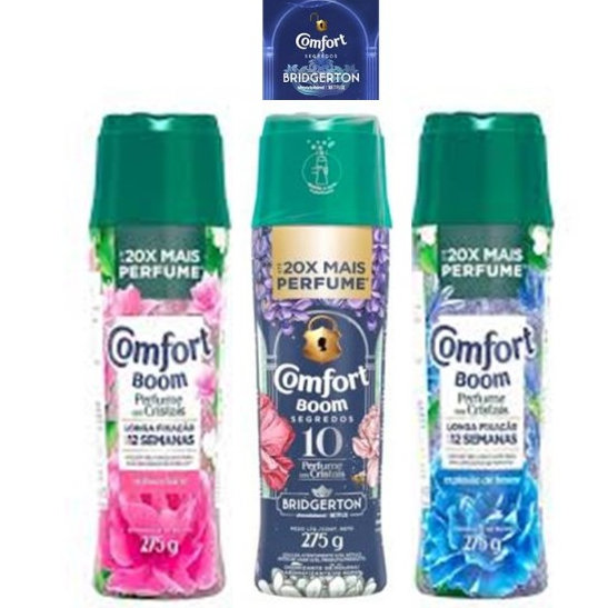 Trio Comfort BOOM, Floral, Fresco e Bridgerton 275g