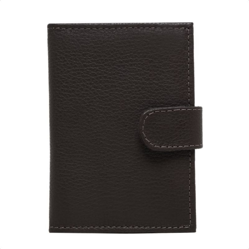 CARTEIRA FEMININA COURO LEGÍTIMO PORTA CARTÕES DOCUMENTOS PEQUENA PRÁTICA PARA LEVAR NA MÃO OU BOLSA VERSÁTIL LUXO.