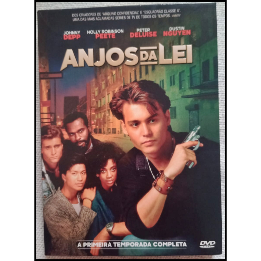 Box DVD Anjos da Lei 1° Temporada - Johnny Depp - Original