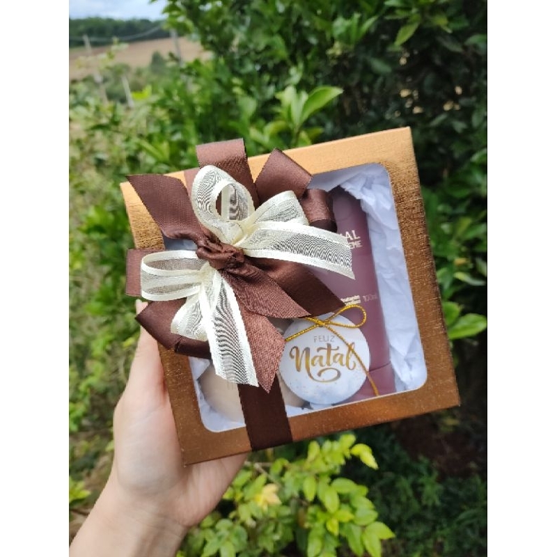 Presente Kit Masculino Hidratante Corporal Essencial 80ml + Sabonete em Barra 80g