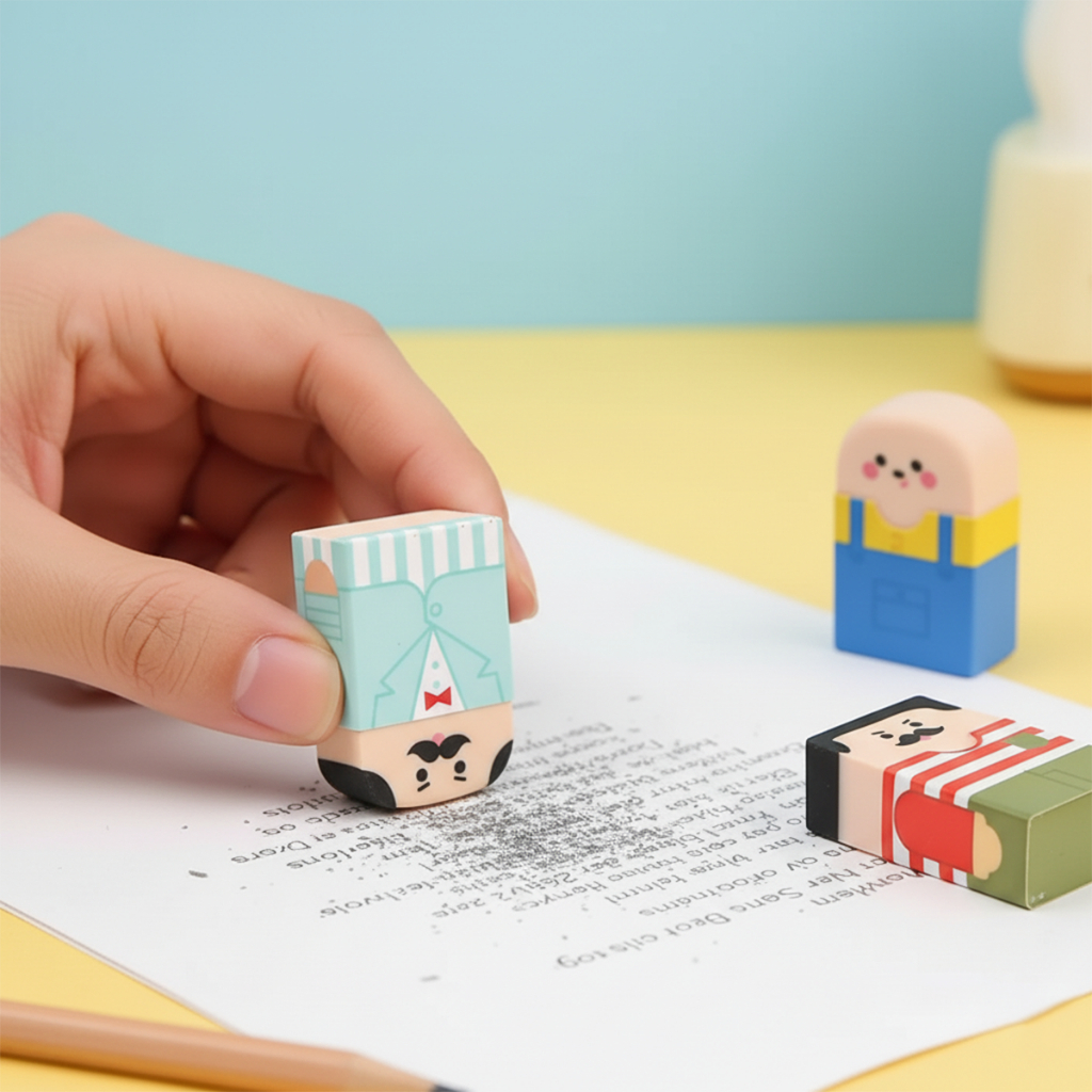 Borracha Carequinha Calvinho Rafinho Homem Tio Careca Calvo Papelaria Fofa Divertida Escolar Aulas em Oferta na Shopee