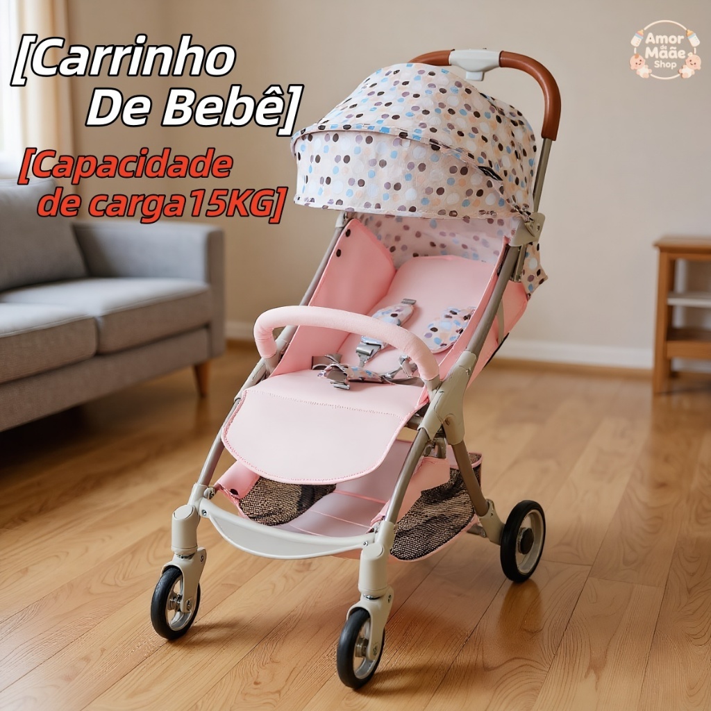 Carrinho de Bebê Reclinável  Até 15kg Carrinho de bebê barato Carrinho bebe passeio