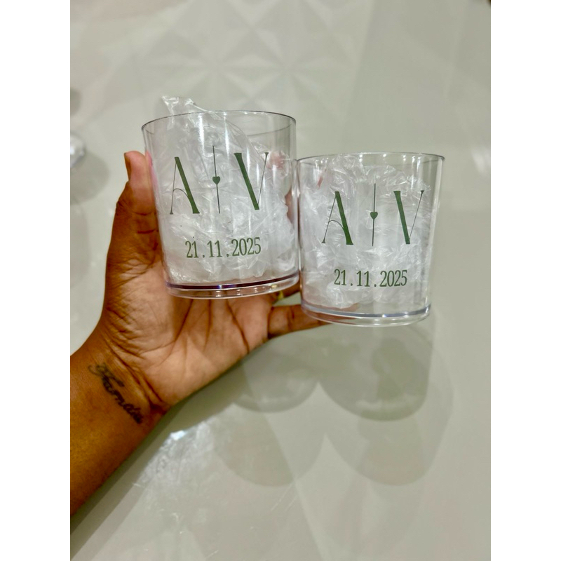 Kit 10 Copos Whisky Acrílico 330ml Personalizados em Oferta na Shopee