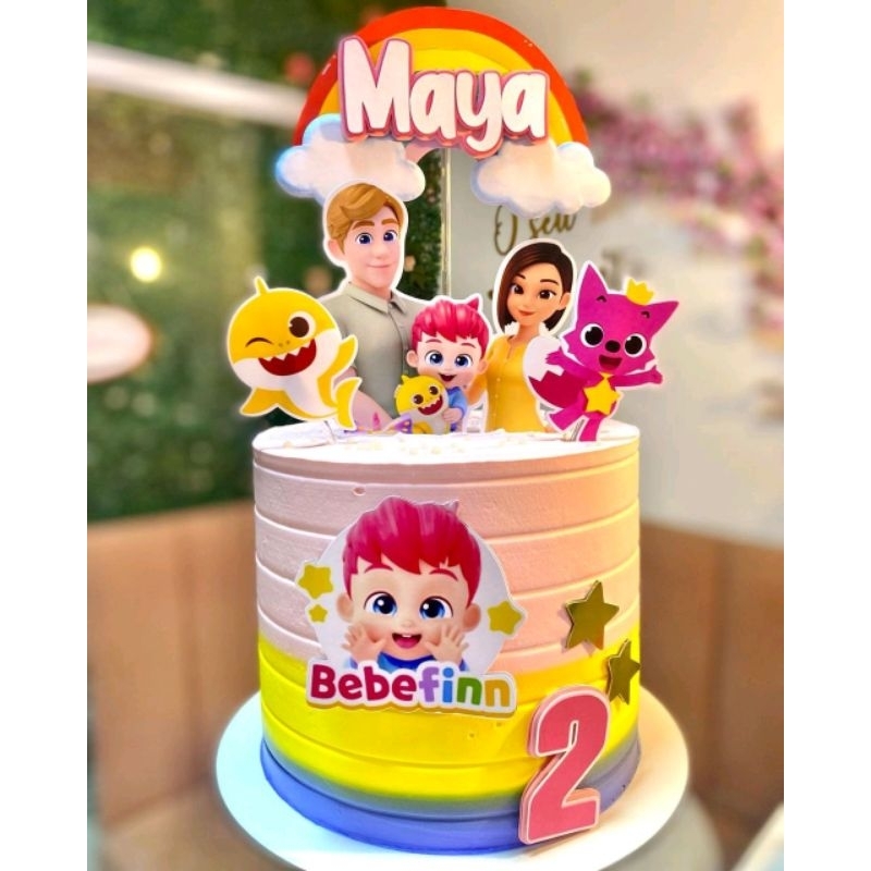 Topo de Bolo Bebê Tubarão - Comprar com Melhor Preço em Padaria