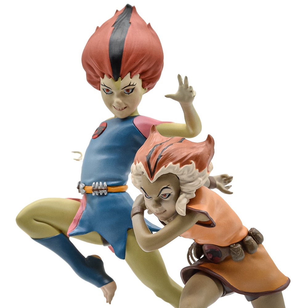 WILYKIT & WILYKAT 1/10 Limited Edition (23cm) - ThunderCats Battle Diorama Series Iron Studios / Lacrados PRONTA ENTREGA