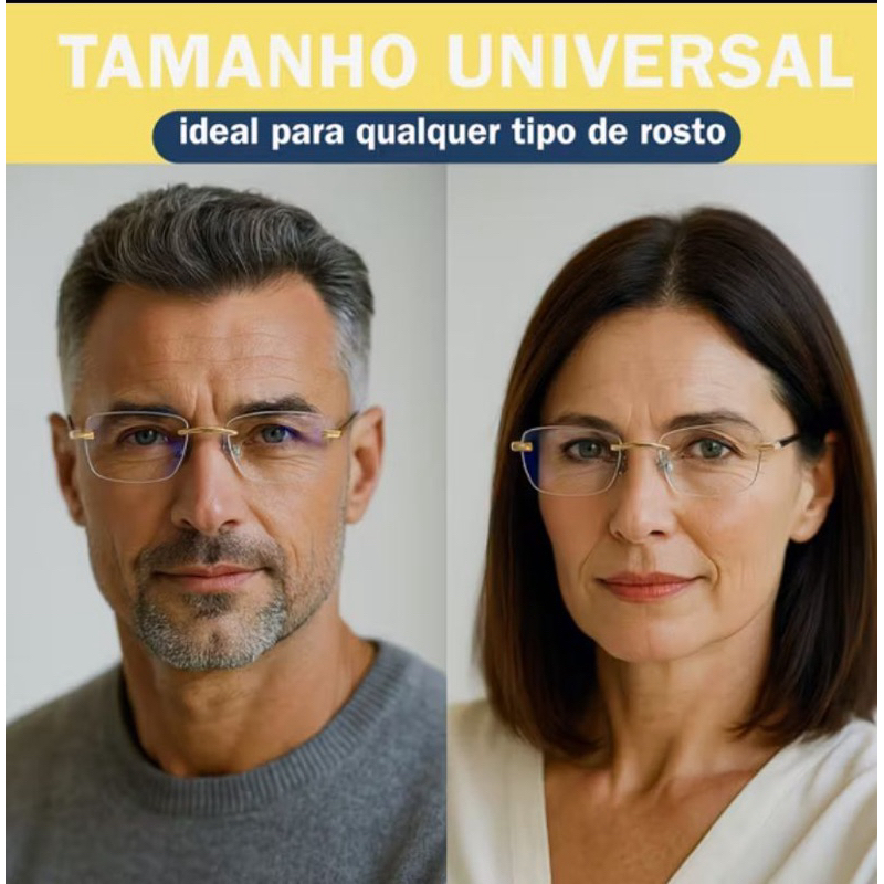 Óculos Inteligente zoom automático 1 ao 6