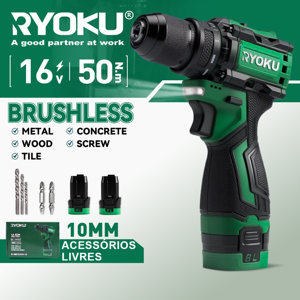 Furadeira Parafusadeira Brushless - Comprar com Melhor Preço em Ferramentas e Melhorias para a Casa