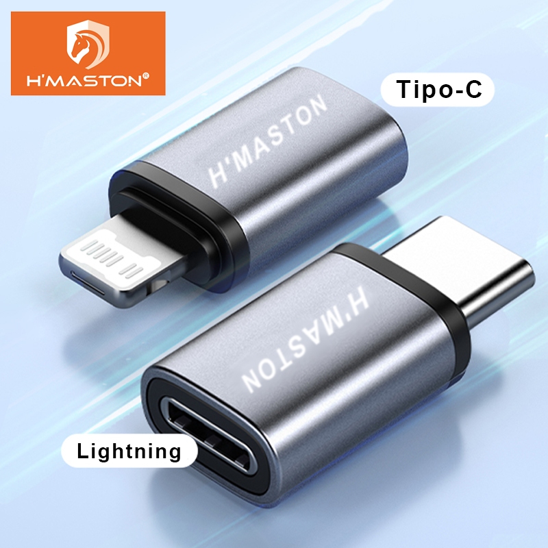 Electro Nest Adaptador Conversor OTG Cabo Usb Tipo-C Para Lightning ZHQ-25 em Oferta na Shopee