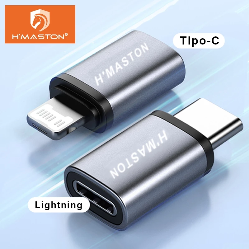 Electro Nest Adaptador Conversor OTG Cabo Usb Tipo-C Para Lightning ZHQ-25