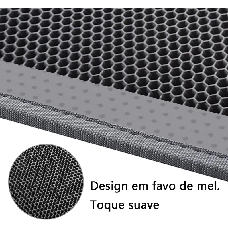 Tapete Higiênico de EVA para Gato 78x62cm Lavável — foto 4