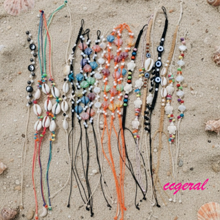 Pulseira/Tornozeleira Estilo Praia Olho Grego, Búzios, Concha e Estrela Do Mar em Oferta na Shopee