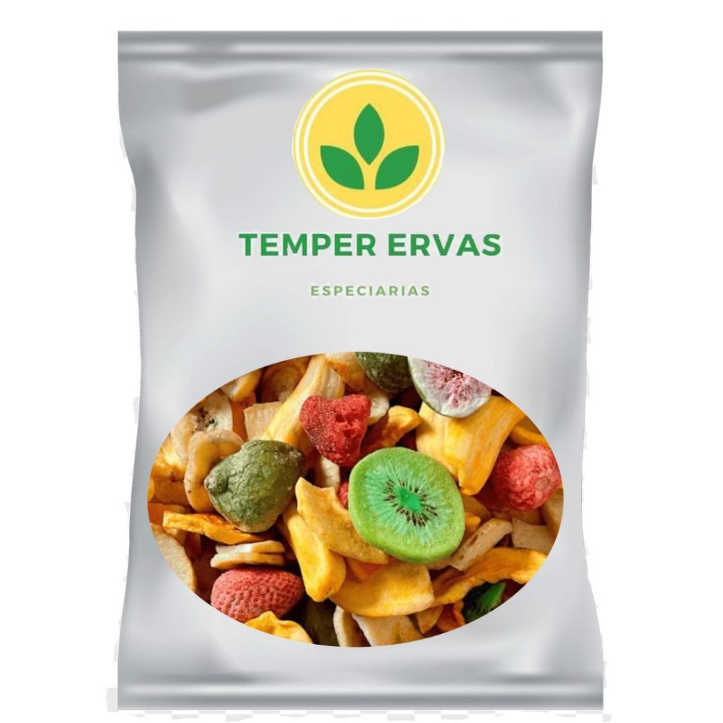 Mix Frutas Tropicais Premium Desidratadas Chip’s 100% Natural em Oferta na Shopee