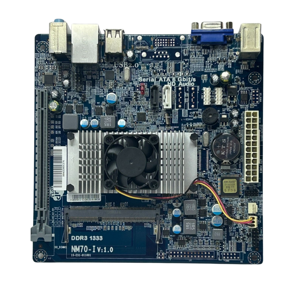 Placa Mãe ECS POS-EINM70CS NM70-I V:1.0 com Intel Celeron 1007U DDR3 para Positivo SIM 2660I