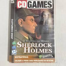 jogo de pc cd games o misterio da mumia sherlock holmes