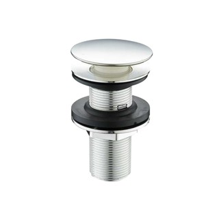 Válvula Click ABS Para Lavatório Pia Cuba Banheiro 7/8  Cromada Preto