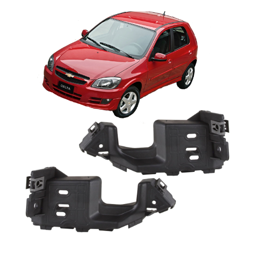 Suporte Guia Para-choque Dianteiro Celta/Prisma 2008 em Oferta na Shopee