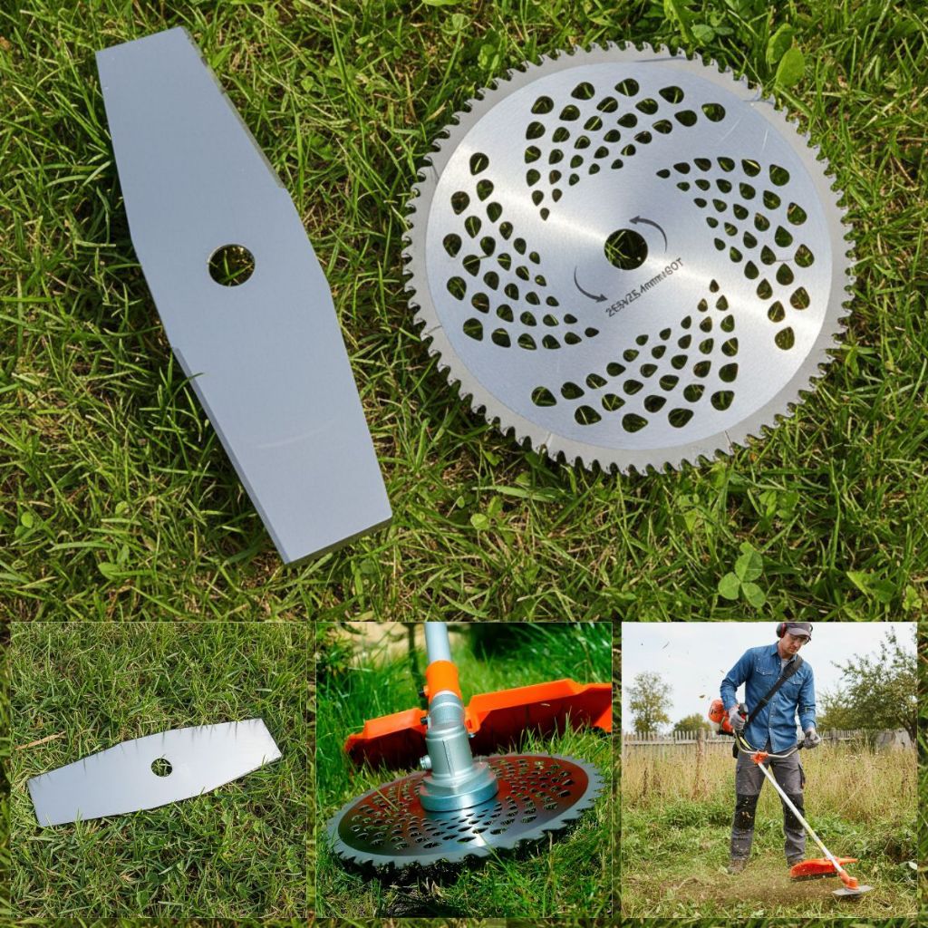 Lâmina Facão 2 Pontas + Lâmina 80 Dentes Wídea P/ Roçadeira em Oferta na Shopee