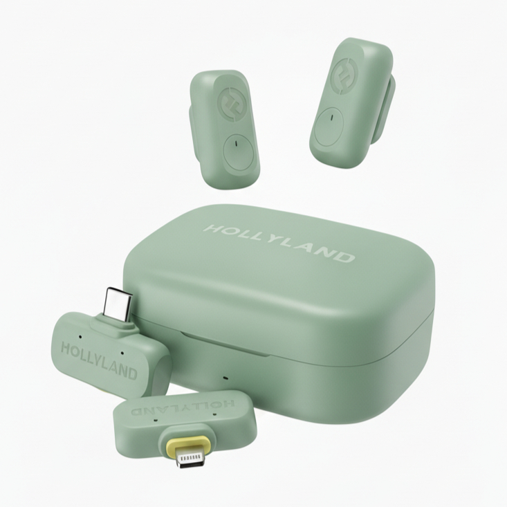 Microfone Hollyland Lark A1 Duo Combo em Oferta na Shopee