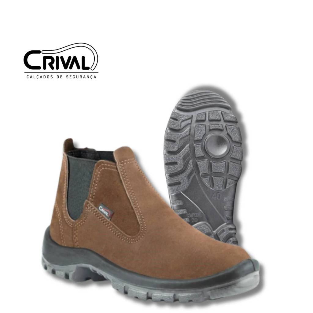 Bota Plus Agro Crival Nobuck Café