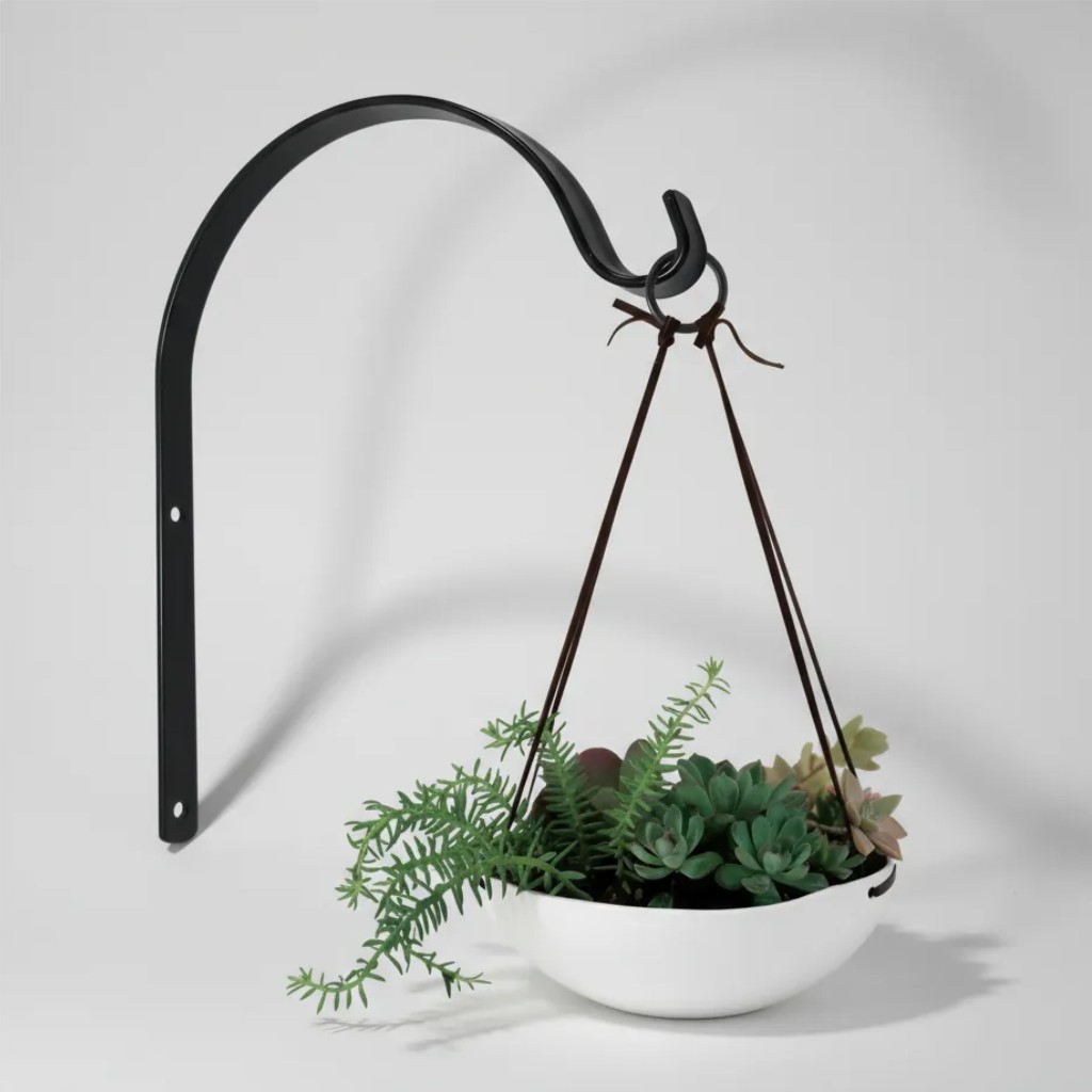 Suporte C20 Rústico Gancho ideal P/ Jardim Pendurar Plantas Flores Samambaia Xaxim Vasos