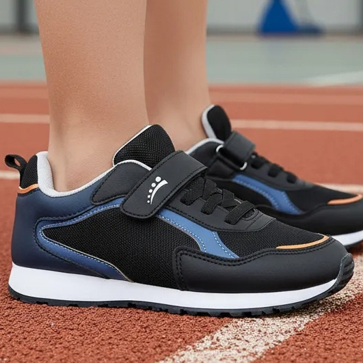 Tênis Infantil Ortopasso Jogging Sola Bicolor Menina/ Menino