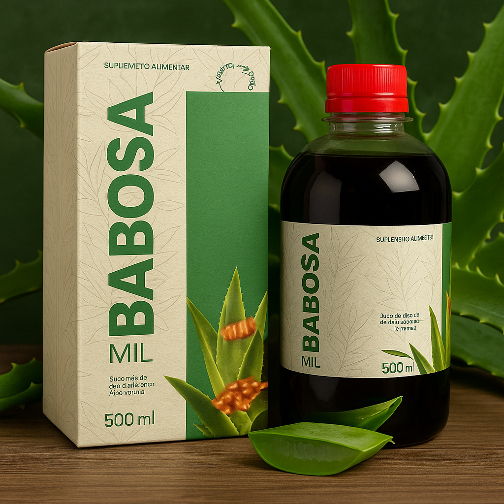 Babosa Mil 500ml (Aloee Vera)– Suplemento Alimentar - Sem Gluten em Oferta na Shopee