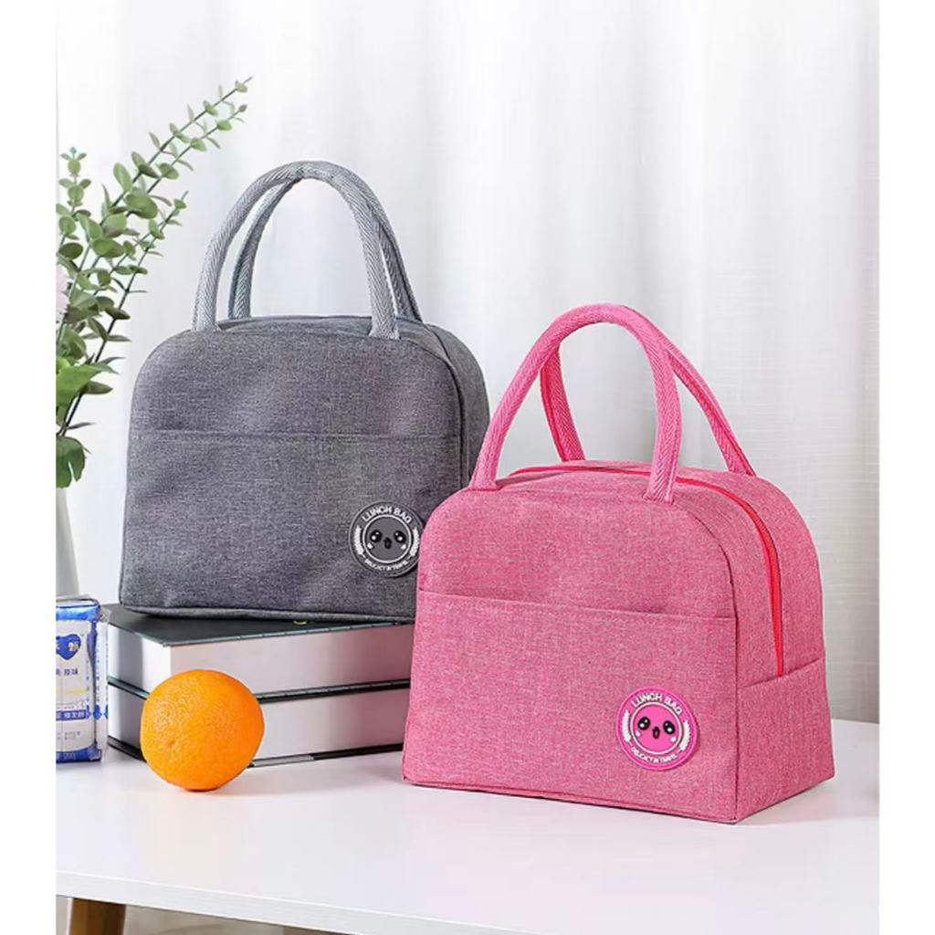 Bolsa Térmica Portátil de Mão Lancheira Marmita Viagem Piquenique Prático Com logo Panda em Oferta na Shopee