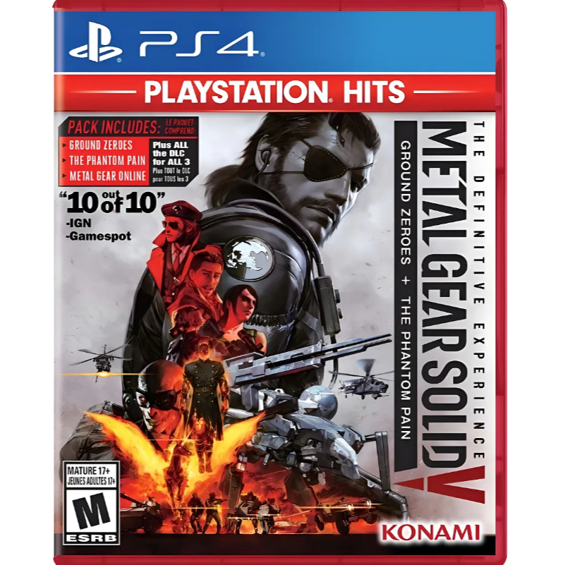 Metal Gear Solid V: a experiência definitiva - PS4 - semi - FISICO