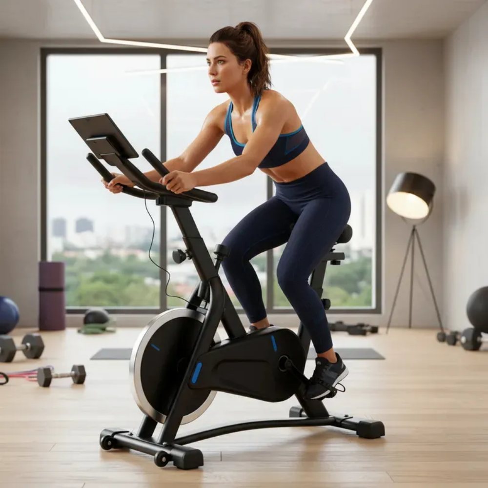 Novidade! Bicicleta Spinning Ergométrica Para Exercícios Com Monitor Profissional Sport Suporta até 120kg