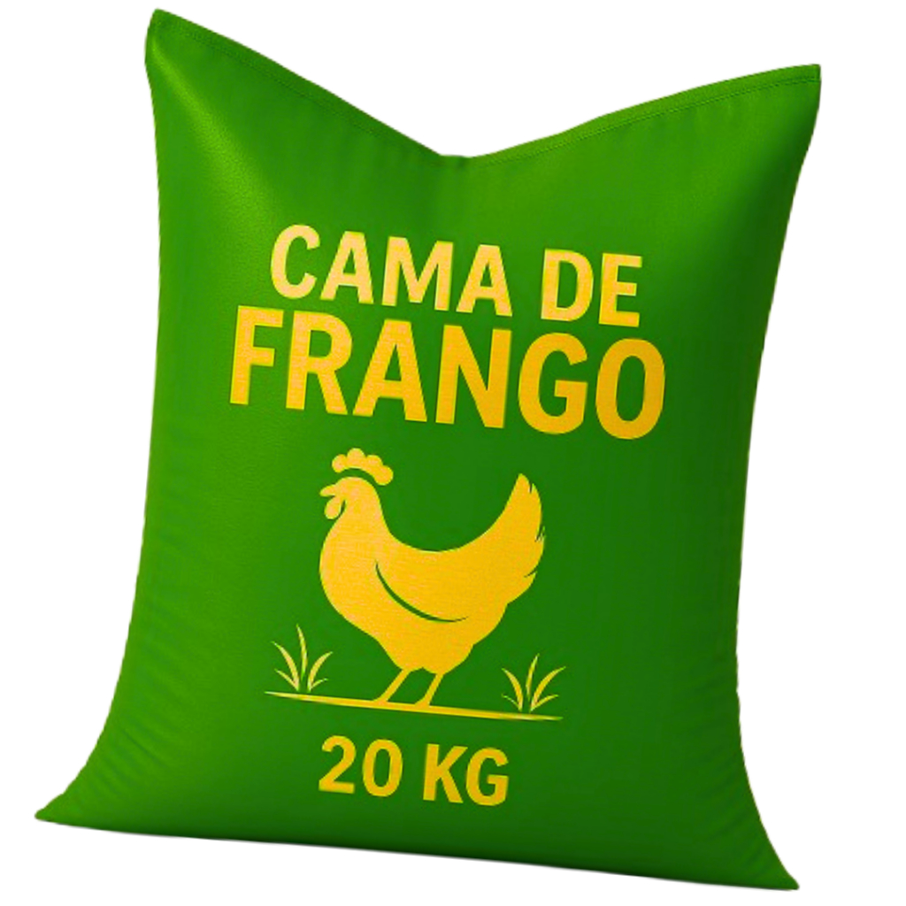 Composto Orgânico Saco Completo Carregado De Nutrientes Apto Para Aplicação Piso De Galinheiro 20kg