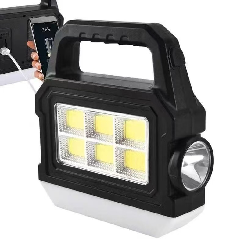 Lanterna solar  led À Prova D'água Lâmpada Longa Alcance Luz De Emergência De Alta Potência Forte LT-8937