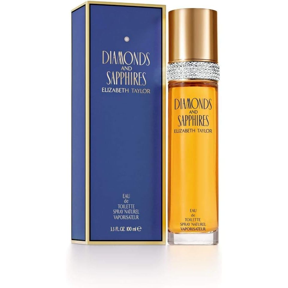 Perfume Elizabeth Taylor Diamonds And Sapphires Feminino 100ml Edt - Original - Novo