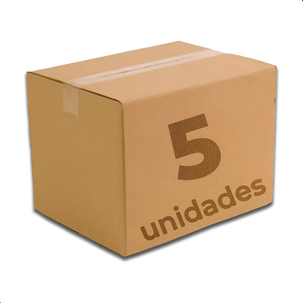 05 Caixas Papelão Mudança Embalagem 50x30x40 Caixa Grande em Oferta na Shopee