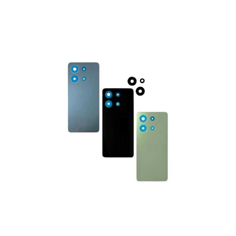 kit tampa traseira + lente xiaomi redmi note 13 4g nono