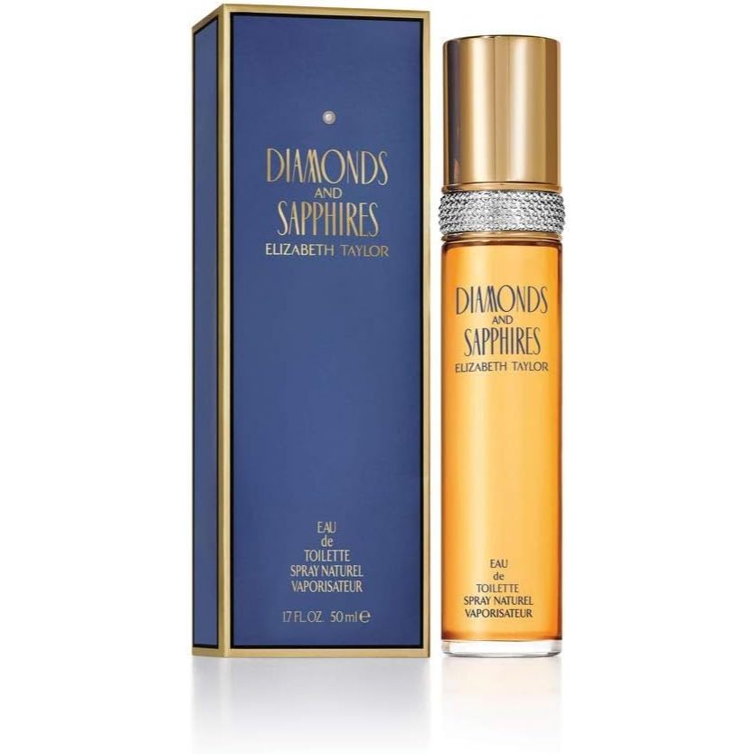 Perfume Elizabeth Taylor Diamonds And Sapphires Feminino 50ml Edt - Original - Novo