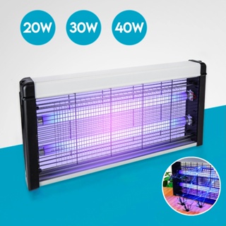 Armadilha Elétrica Para Mosquito 40W Mata Mosca Insetos Luminária Led 110V / 220V em Oferta na Shopee