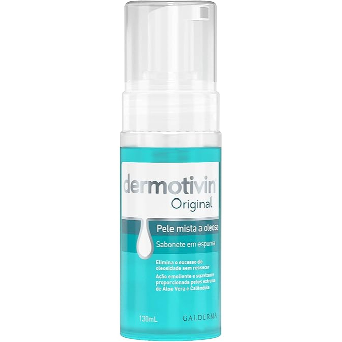 Espuma de Limpeza Dermotivin 130ml Galderma