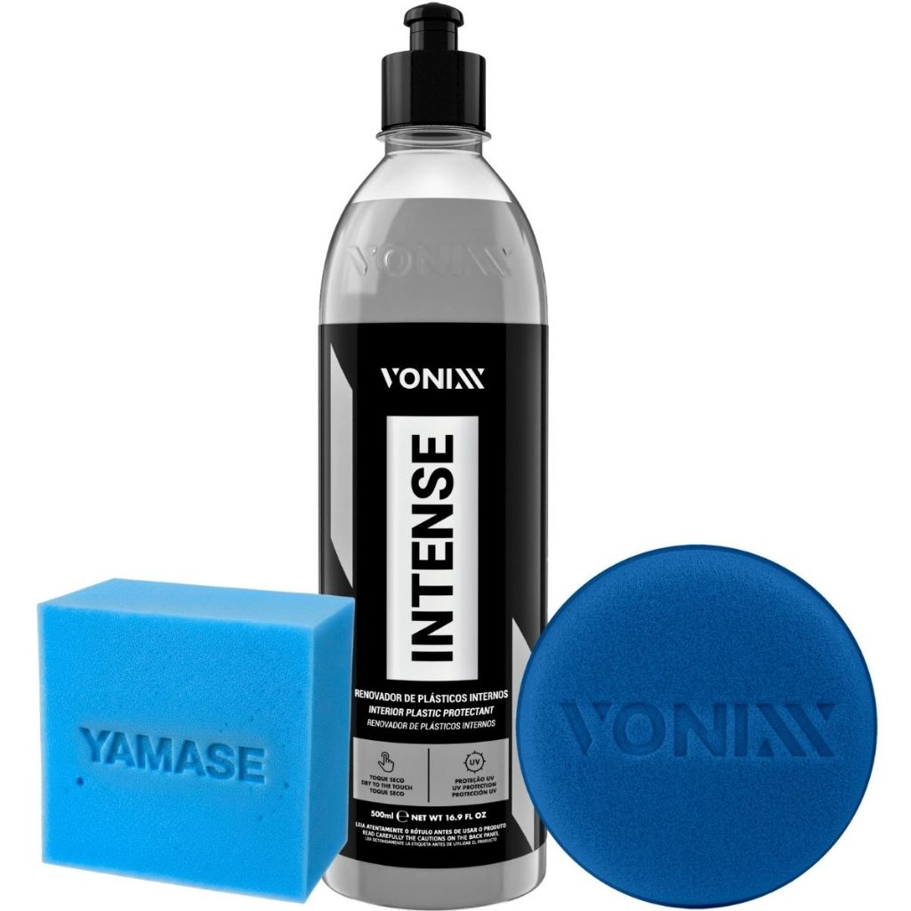 Intense Vonixx Revitalizador de Plásticos + Aplicador de Espuma em Oferta na Shopee