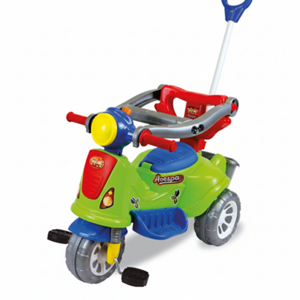 Triciclo Avespa Extreme Passeio e Pedal 2 em 1 Maral em Oferta na Shopee